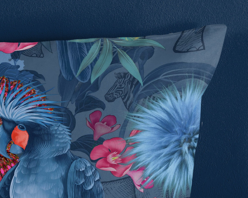 HiP dekbedovertrek Papegaai Ofelia - Katoensatijn - 1-persoons