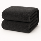 Teddy fleece hoeslaken - Antraciet