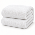 Teddy fleece hoeslaken - Wit