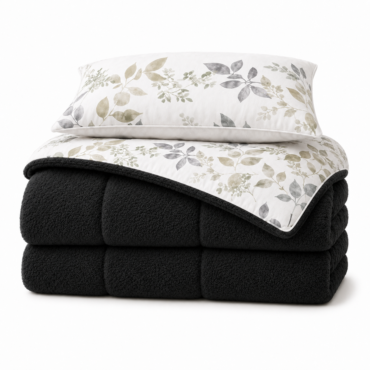 Decoware dekbed zonder overtrek Azura - Teddy - Katoen - Incl. Kussensloop - 140x220 cm