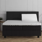 Splittopper hoeslaken - dubbel jersey - wit