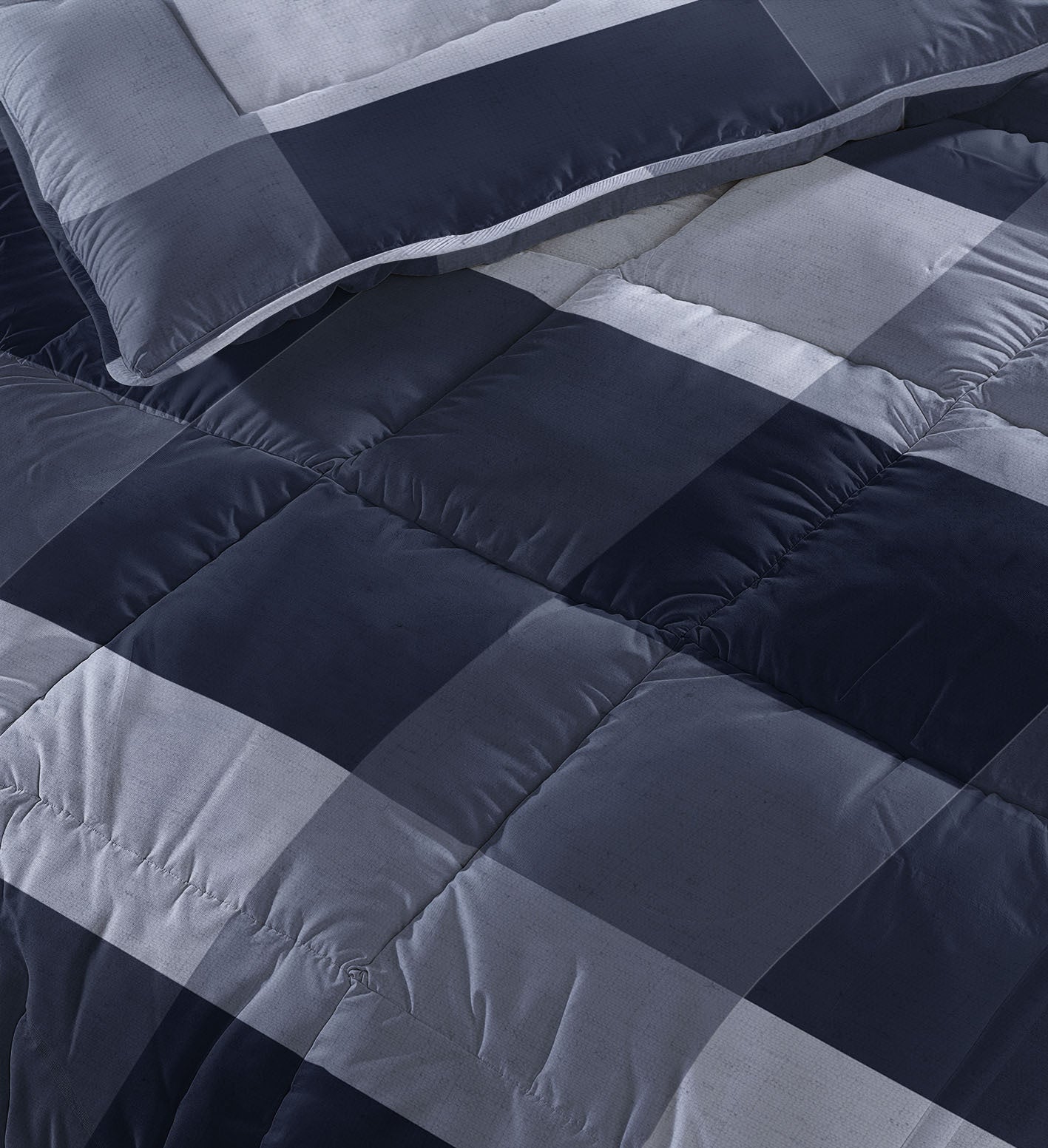 All-in one Lazy dekbed inclusief kussensloop Anne - micropercal - 300gsm