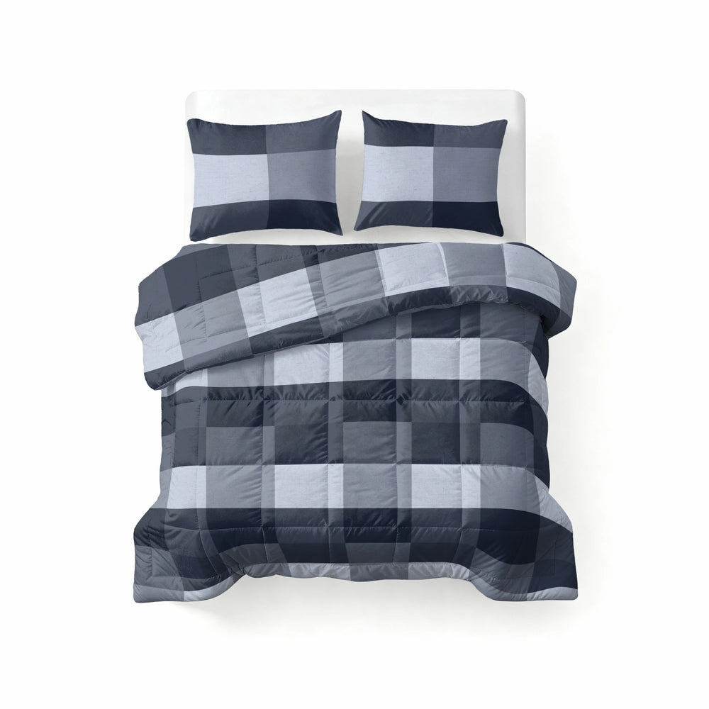 Sleeptime Lazy dekbed zonder overtrek Anne incl. kussensloop - Blauw