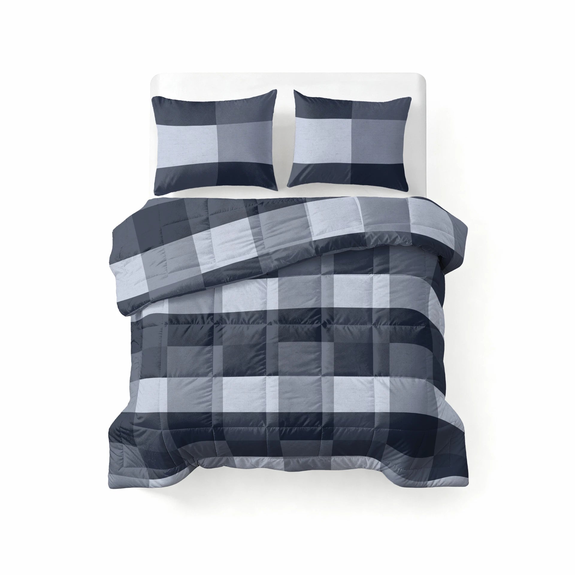 Sleeptime Lazy dekbed zonder overtrek Anne incl. kussensloop - Blauw