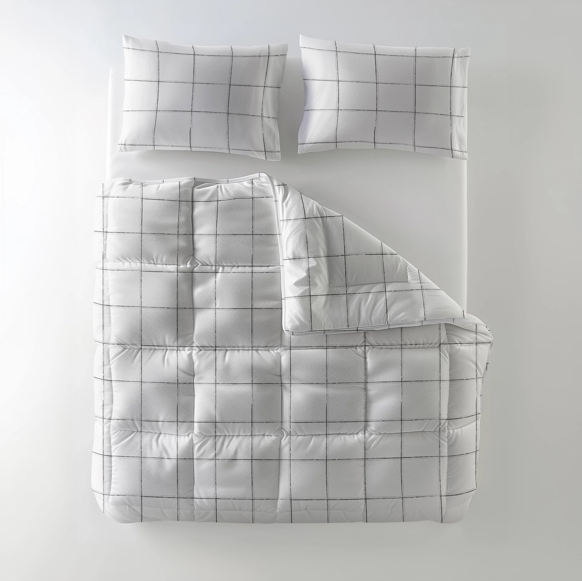 All-in one Lazy dekbed inclusief kussensloop Hannah - micropercal - 300gsm