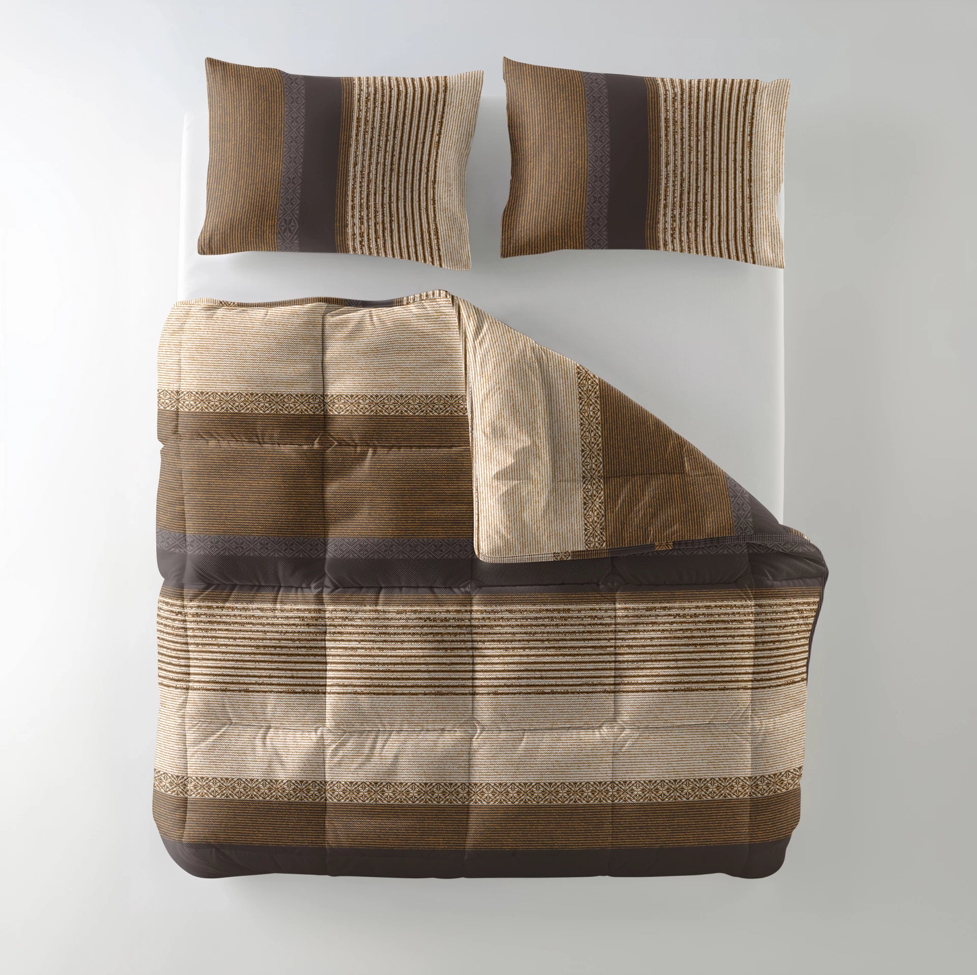 All-in one Lazy dekbed Marina - inclusief kussensloop - micropercal - 300gsm