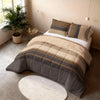 Sleeptime Lazy dekbed zonder overtrek Marina incl. kussensloop - Taupe