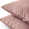 Kussensloop  60x70 cm (Per 2 st) - Oud Roze - Velvet