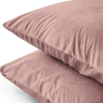 Kussensloop  60x70 cm (Per 2 st) - Oud Roze - Velvet