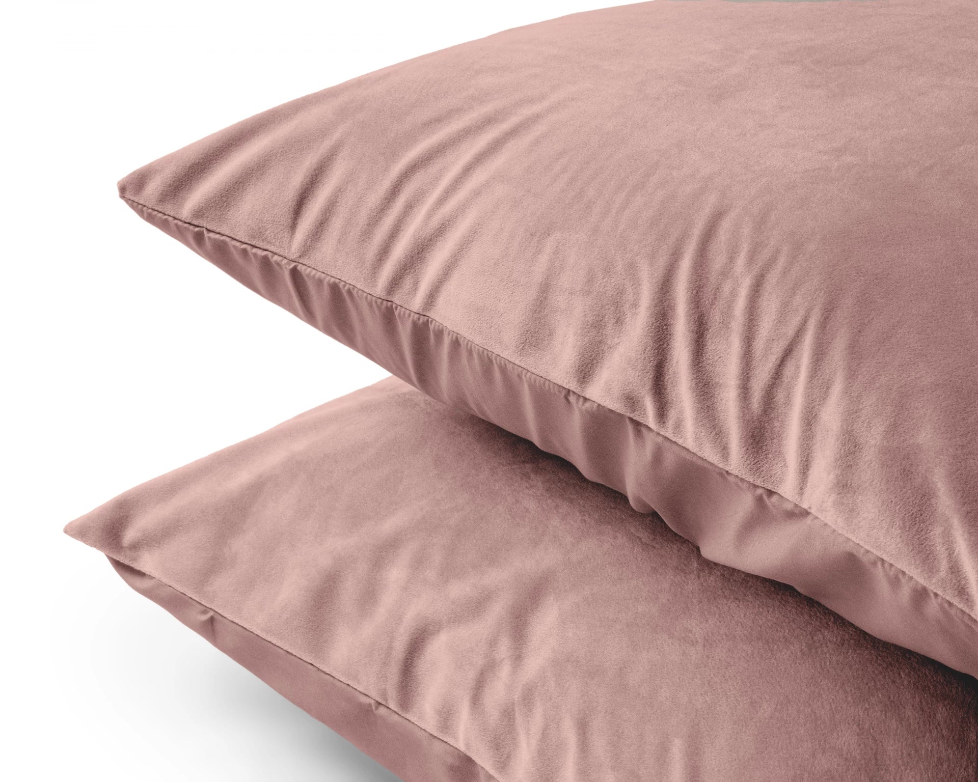 Kussensloop  60x70 cm (Per 2 st) - Oud Roze - Velvet