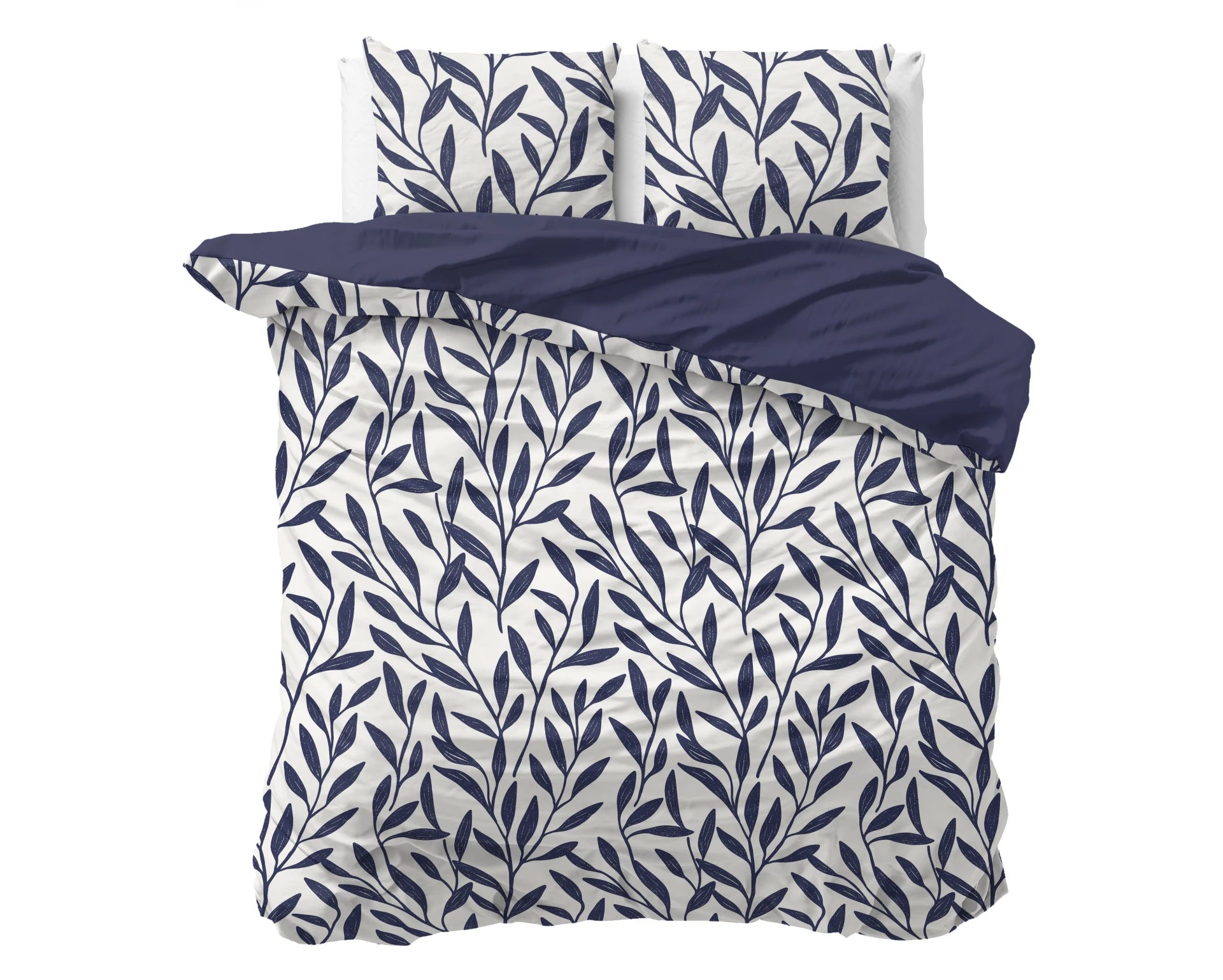 Sleeptime dekbedovertrek Blue Willow - Blauw - Katoen