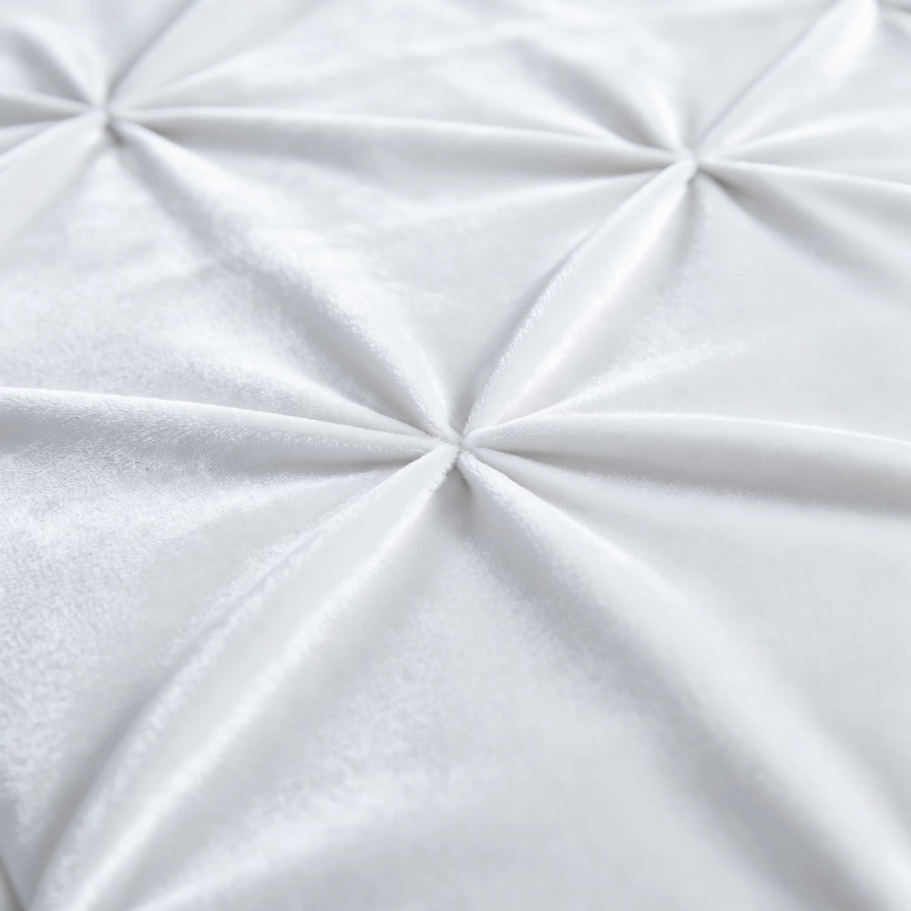 Sleeptime Lazy dekbed zonder overtrek Pintuck - Excl. kussensloop - Wit