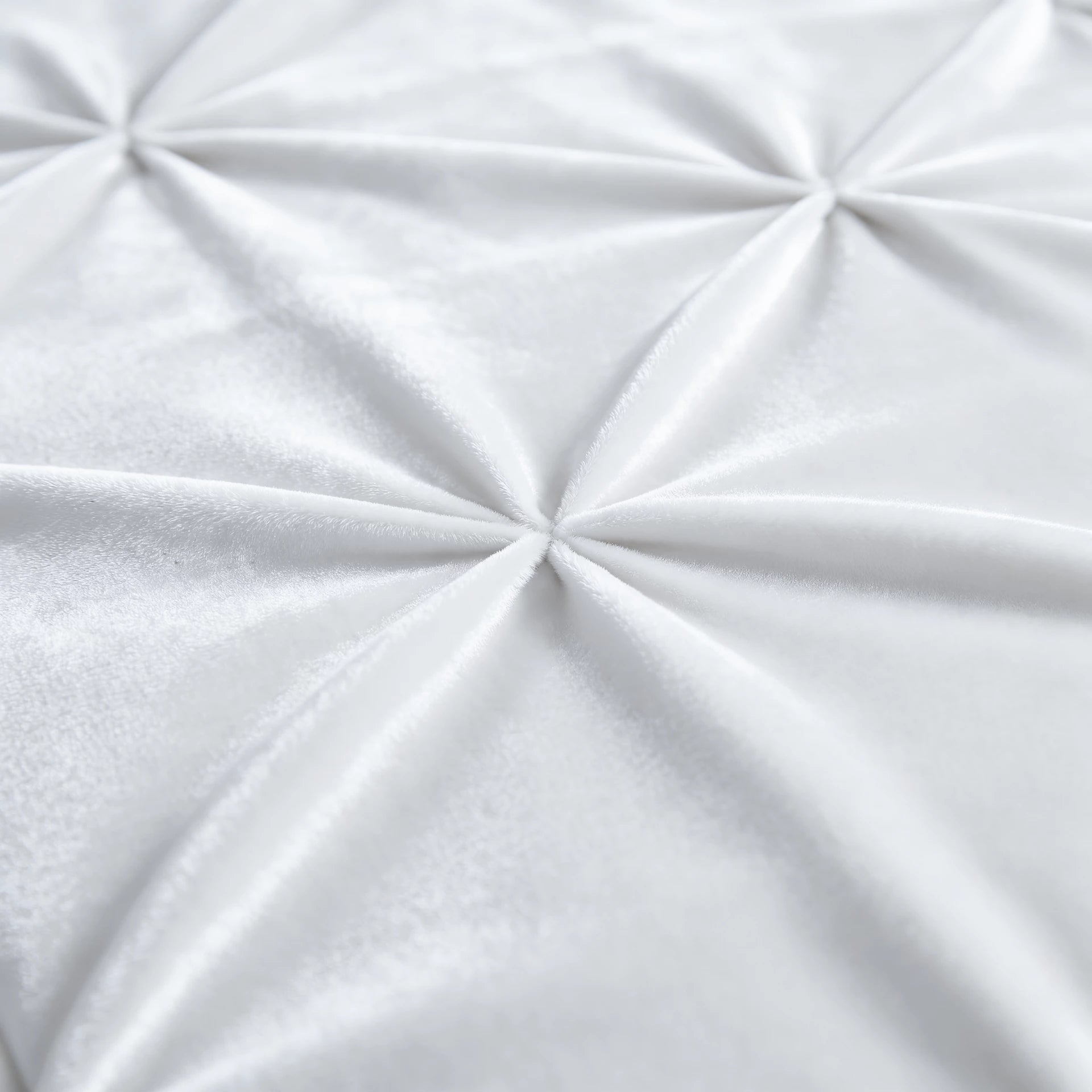 Sleeptime Lazy dekbed zonder overtrek Pintuck - Wit - Exclusief kussenslopen