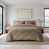 Sleeptime Lazy dekbed zonder overtrek Pintuck - Excl. kussensloop - Taupe