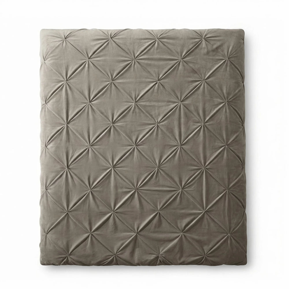 Sleeptime Lazy dekbed zonder overtrek Pintuck - Excl. kussensloop - Zand - 140x220 cm