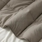 Primaviera Deluxe Lazy Dekbed zonder overtrek excl. kussensloop - Percale Katoen - Bruin