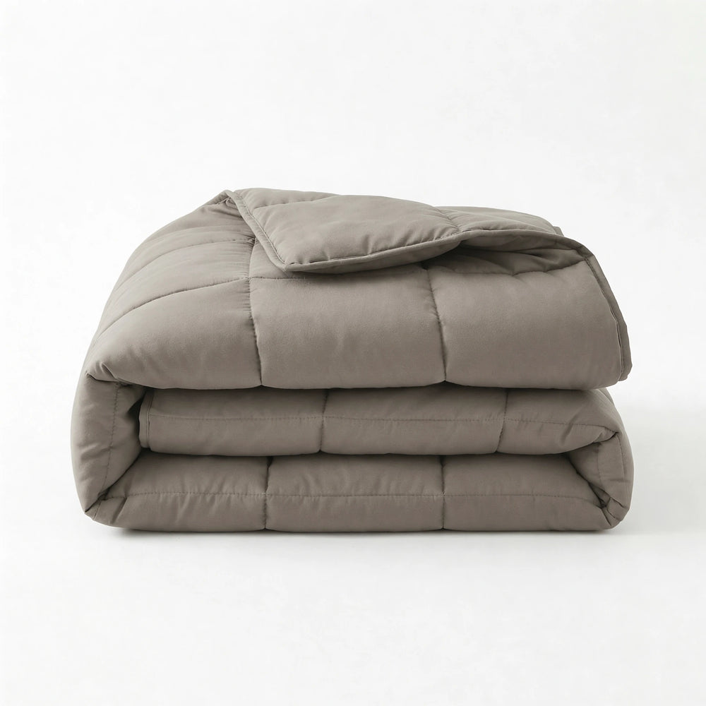 Primaviera Deluxe Lazy Dekbed zonder overtrek excl. kussensloop - Percale Katoen - Bruin