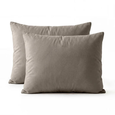 Primaviera Deluxe Lazy Kussensloop - Percale Katoen - Bruin - per 2 stuks