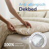 Decoware dekbed zonder overtrek incl. kussensloop Silhouette Leaves - zand - microvezel