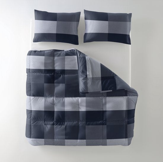 All-in one Lazy dekbed inclusief kussensloop Anne - micropercal - 300gsm