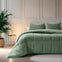 Sleeptime Velvet Lazy dekbed zonder overtrek Excl. kussensloop - Groen