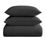 Decoware Easy dekbed zonder overtrek inclusief kussensloop - Mousseline - Antraciet