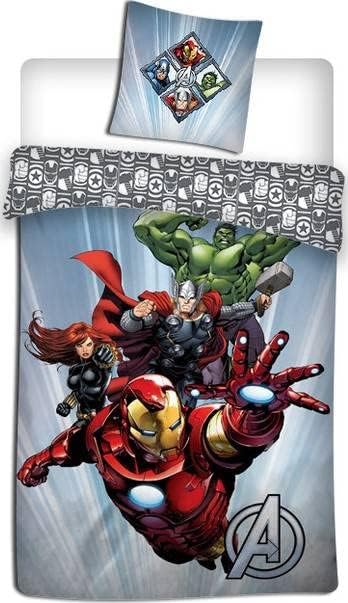 Avengers kinderdekbedovertrek Power - microvezel