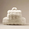 Bedrest Pompom leeskussen - 34x50 cm - Beige - achterzijde