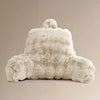 Bedrest Pompom leeskussen - 34x50 cm - Beige - vooraanzicht
