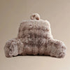 Bedrest Pompom leeskussen - 34x50 cm - Taupe - voorkant