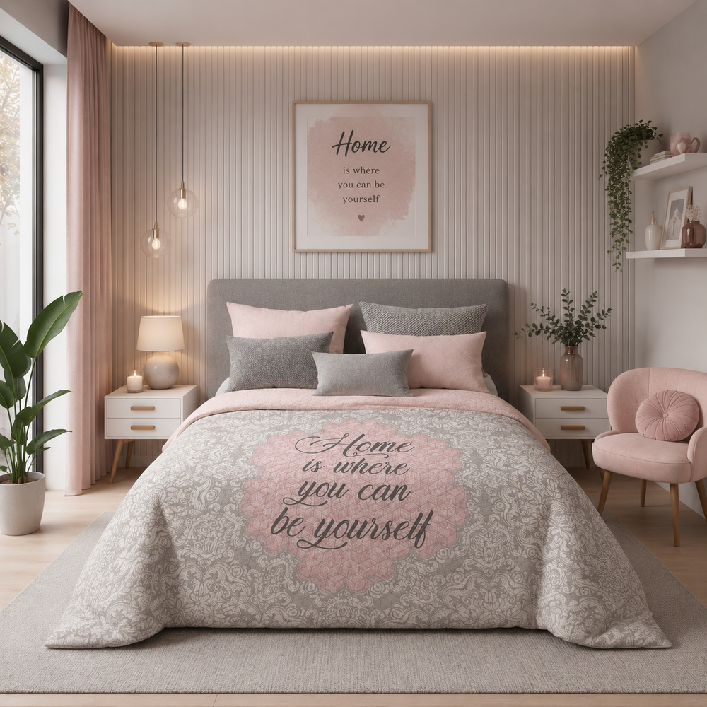 Bedsprei Home is where you can be yourself