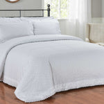 Belle Maison dekbedovertrek Richmond wit - polykatoen - 1-persoons