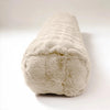 Bodypillow Pompom Beige - ergonomisch kussen - 140 x 20 cm - vooraanzicht
