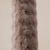 Bodypillow Pompom Taupe - ergonomisch kussen - 140 x 20 cm - detail