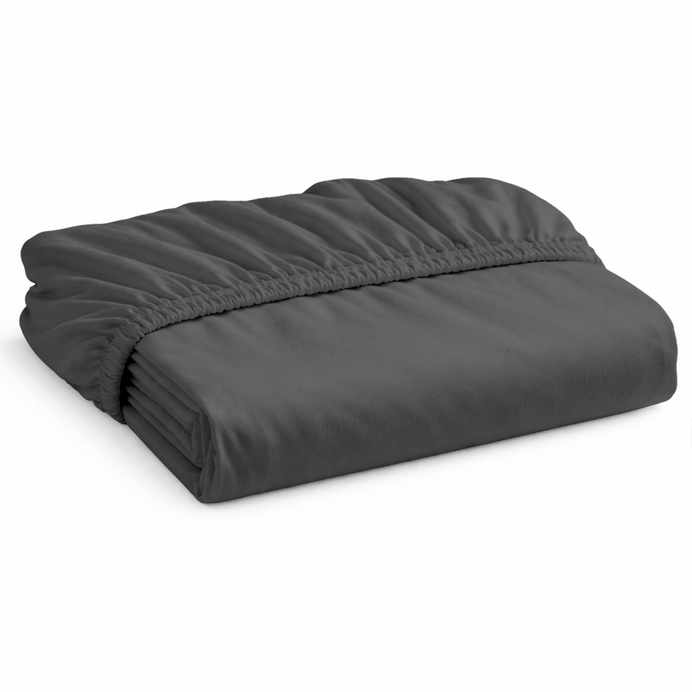 Decoware hoeslaken - Jersey - Antraciet
