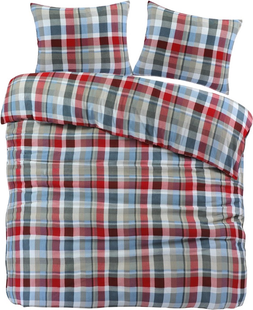 Day Dream dekbedovertrek Bazel - Flanel - Lits-jumeaux (240x220 + 2st 60x70cm)