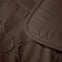 Decoware Eazy dekbed zonder overtrek inclusief kussensloop - Tufted Curve - bruin