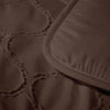 Decoware kussensloop Tufted curve - bruin - 60x70 cm