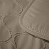 Decoware kussensloop Tufted curve - taupe - 60x70 cm