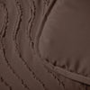 Decoware kussensloop Tufted waves - bruin - 60x70 cm