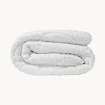 Decoware Eazy dekbed zonder overtrek inclusief kussensloop - Tufted Waves - wit