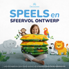 Decoware kinderdekbedovertrek Jungle - katoen