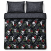 Decoware dekbed zonder overtrek incl. kussensloop Skulls & Roses - microvezel