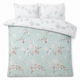 Decoware dekbedovertrek Hummingbird - groen - microvezel