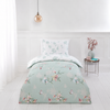 Decoware dekbedovertrek Hummingbird - groen - microvezel