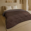 Decoware Eazsy dekbed zonder overtrek inclusief kussensloop - Tufted Waves - bruin