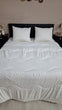 Decoware Easy dekbed zonder overtrek inclusief kussensloop - Tufted Waves - off white