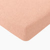 Mousseline hoeslaken - microvezel - roze