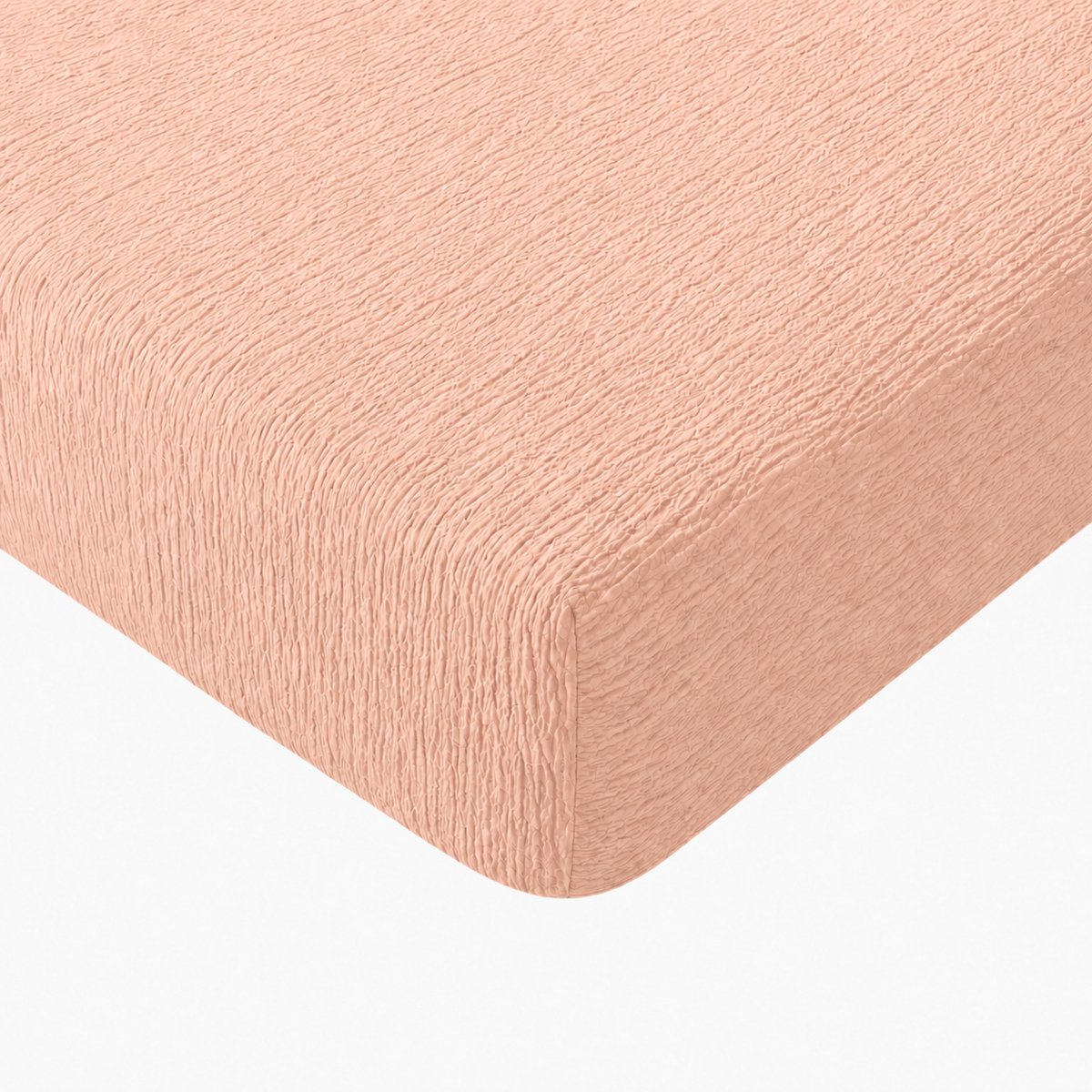 Mousseline hoeslaken - microvezel - roze