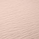 Mousseline hoeslaken - microvezel - roze
